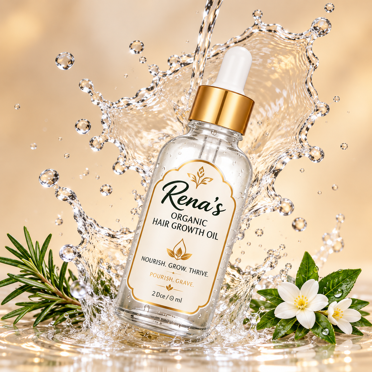 Rena’s Organic Hair Growth Oil